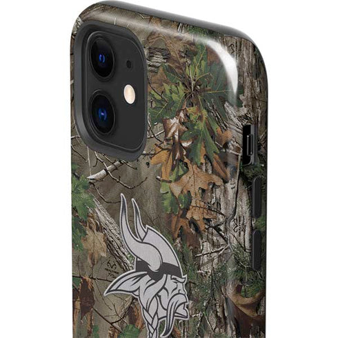 NFL Minnesota Vikings Realtree Xtra Green Camo iPhone 12 Impact Case