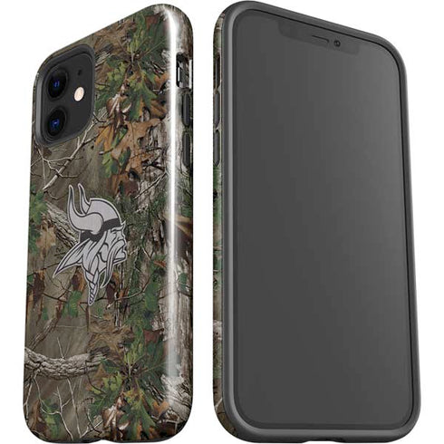 NFL Minnesota Vikings Realtree Xtra Green Camo iPhone 12 Impact Case