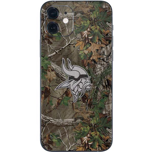 NFL Minnesota Vikings Realtree Xtra Green Camo iPhone 12 Mini Skin