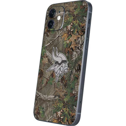 NFL Minnesota Vikings Realtree Xtra Green Camo iPhone 12 Mini Skin