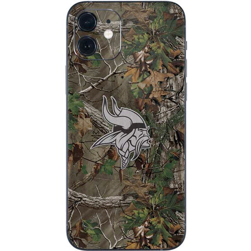 NFL Minnesota Vikings Realtree Xtra Green Camo iPhone 12 Skin