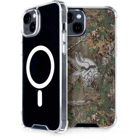 NFL Minnesota Vikings Realtree Xtra Green Camo iPhone 13 MagSafe Case
