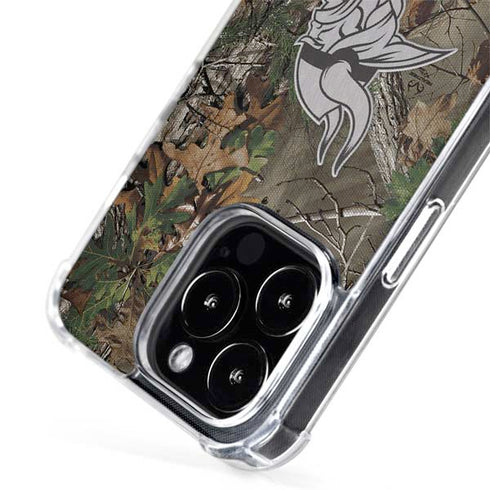 NFL Minnesota Vikings Realtree Xtra Green Camo iPhone 13 Pro MagSafe Case