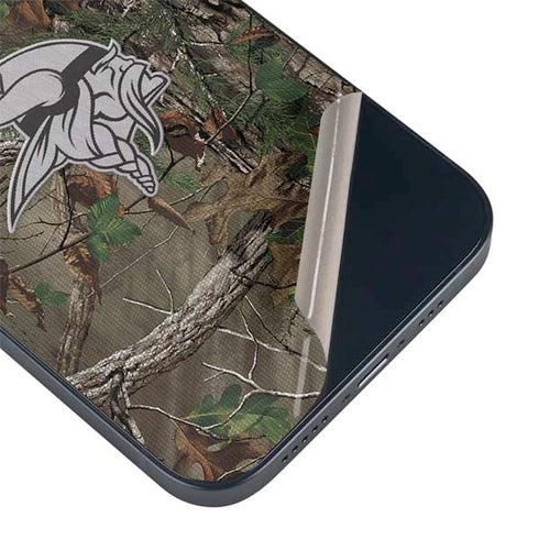 NFL Minnesota Vikings Realtree Xtra Green Camo iPhone 14 Skin