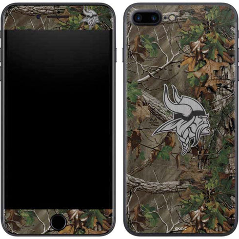 NFL Minnesota Vikings Realtree Xtra Green Camo iPhone 7 Plus Skin