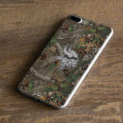 NFL Minnesota Vikings Realtree Xtra Green Camo iPhone 8 Plus Skin