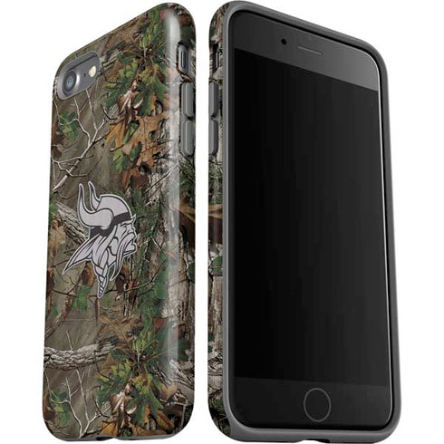 NFL Minnesota Vikings Realtree Xtra Green Camo iPhone SE (2nd & 3rd Gen) Pro Case