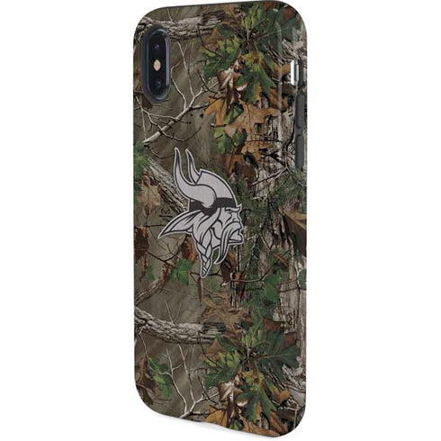 NFL Minnesota Vikings Realtree Xtra Green Camo iPhone X Pro Case