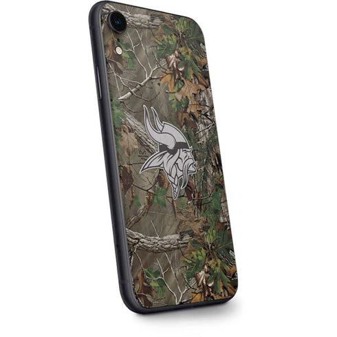 NFL Minnesota Vikings Realtree Xtra Green Camo iPhone XR Skin