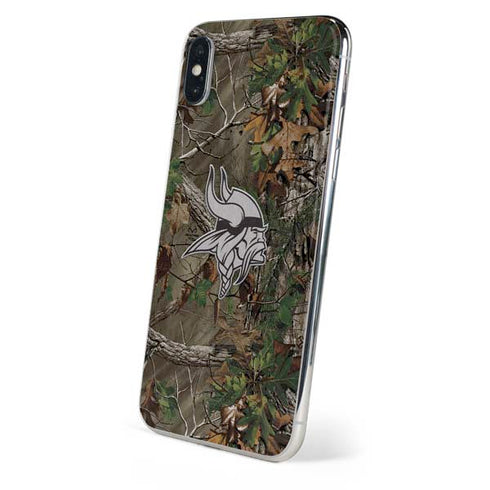 NFL Minnesota Vikings Realtree Xtra Green Camo iPhone XS Max Skin