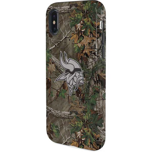 NFL Minnesota Vikings Realtree Xtra Green Camo iPhone XS Pro Case