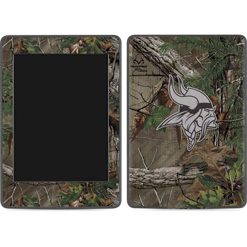 NFL Minnesota Vikings Realtree Xtra Green Camo Amazon Kindle Skin