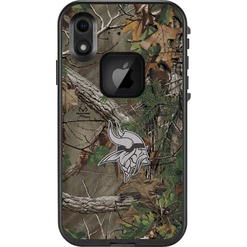 NFL Minnesota Vikings Realtree Xtra Green Camo LifeProof Fre iPhone Skin