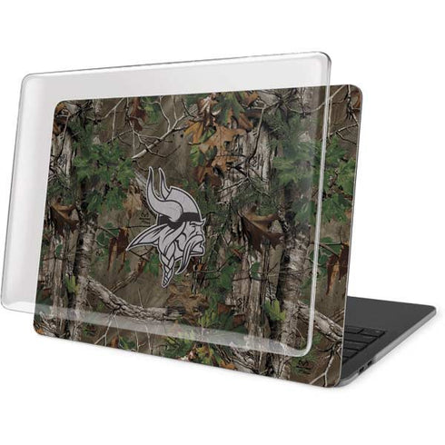 NFL Minnesota Vikings Realtree Xtra Green Camo MacBook Pro 13in (2020) Case plus Skin