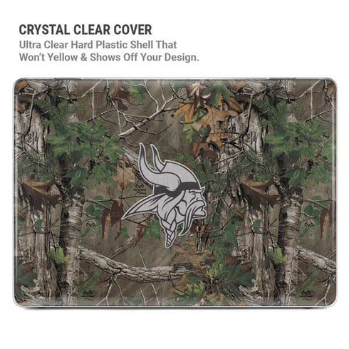 NFL Minnesota Vikings Realtree Xtra Green Camo MacBook Pro 16in (2021-25) Case plus Skin