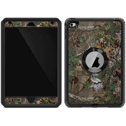 NFL Minnesota Vikings Realtree Xtra Green Camo Otterbox Defender iPad Skin