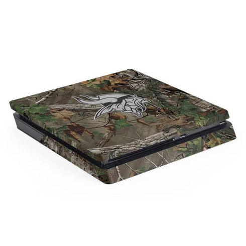 NFL Minnesota Vikings Realtree Xtra Green Camo PS4 Slim Skin