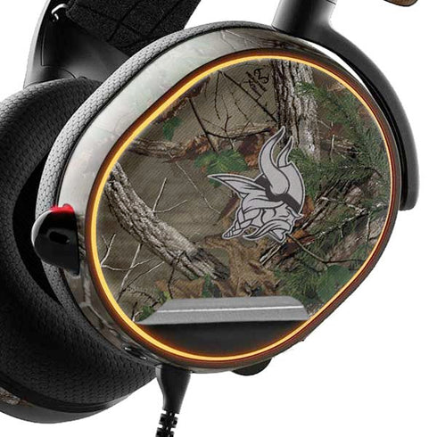 NFL Minnesota Vikings Realtree Xtra Green Camo SteelSeries Arctis 5 Skin