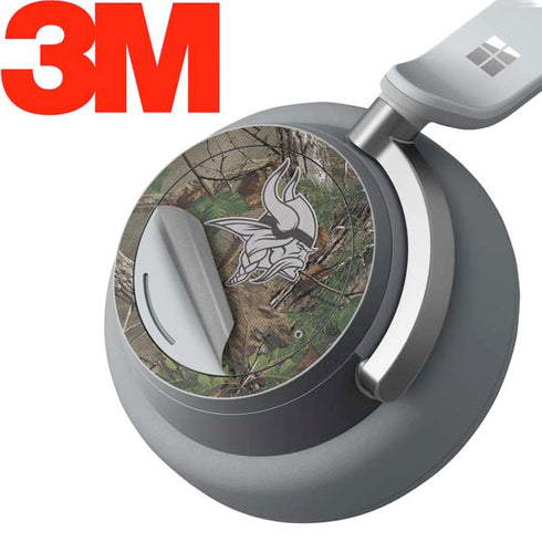 NFL Minnesota Vikings Realtree Xtra Green Camo Surface Headphones Skin