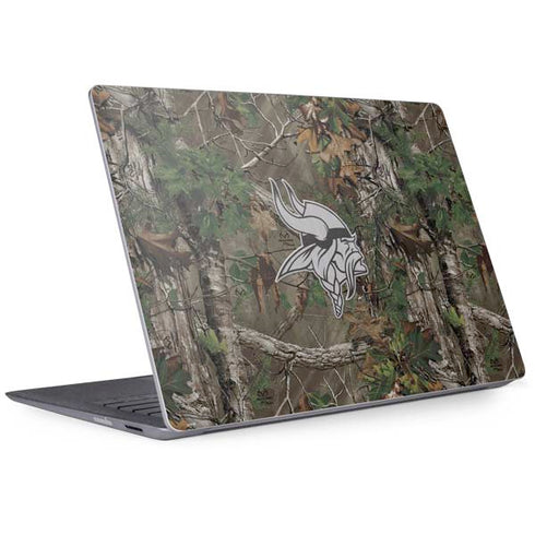 NFL Minnesota Vikings Realtree Xtra Green Camo Surface Laptop 2 Skin