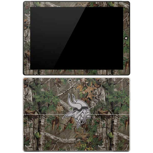 NFL Minnesota Vikings Realtree Xtra Green Camo Surface Pro 3 Skin