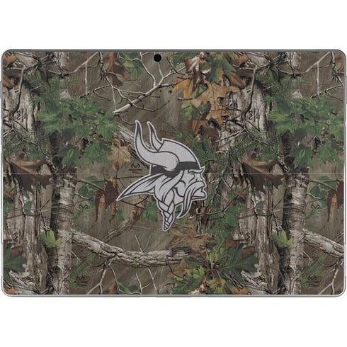 NFL Minnesota Vikings Realtree Xtra Green Camo Surface Pro 9 Skin