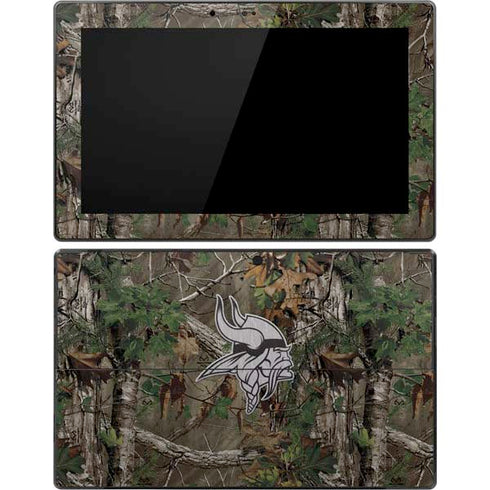 NFL Minnesota Vikings Realtree Xtra Green Camo Surface Pro Tablet Skin