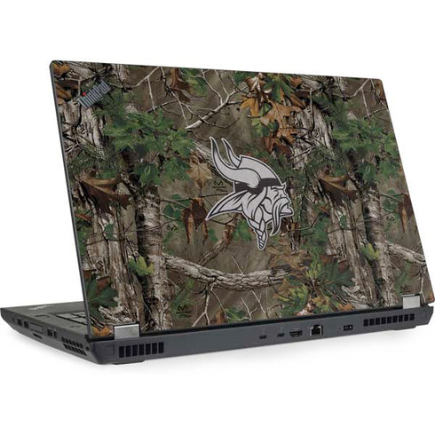 NFL Minnesota Vikings Realtree Xtra Green Camo Lenovo ThinkPad Skin