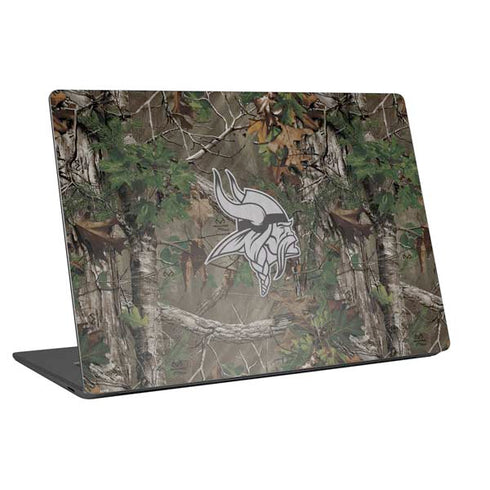 NFL Minnesota Vikings Realtree Xtra Green Camo Universal Laptop 15in (12.2 x 8.8in) Skin