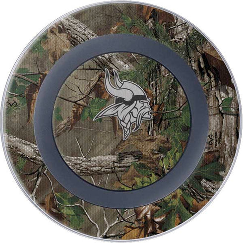 NFL Minnesota Vikings Realtree Xtra Green Camo Wireless Charger Skin