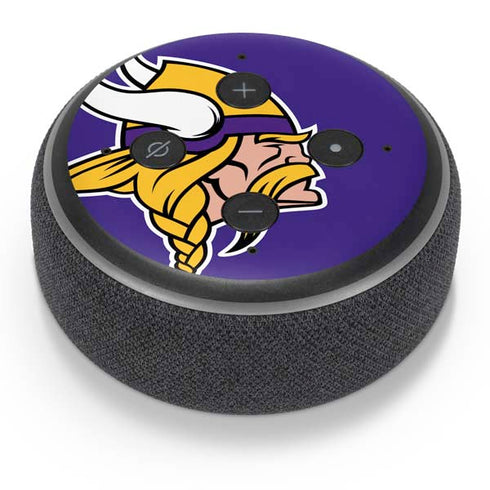 NFL Minnesota Vikings Retro Logo Amazon Echo Dot Skin