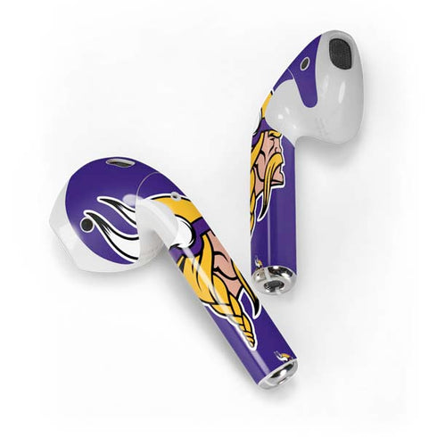 NFL Minnesota Vikings Retro Logo Apple AirPods Skin
