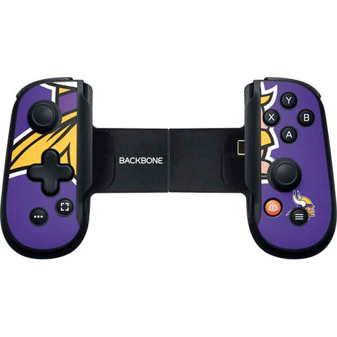 NFL Minnesota Vikings Retro Logo Backbone One for iPhone Game Controller Skin