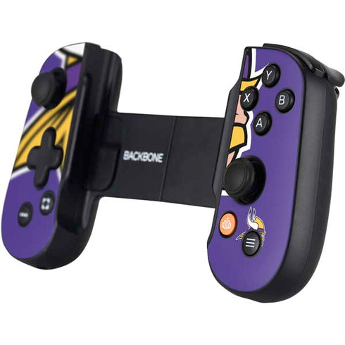 NFL Minnesota Vikings Retro Logo Backbone One for iPhone Game Controller Skin