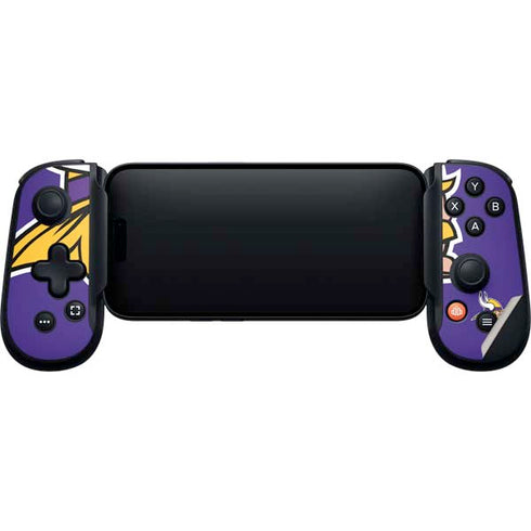 NFL Minnesota Vikings Retro Logo Backbone One for iPhone Game Controller Skin