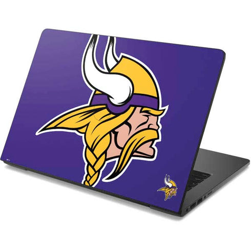 NFL Minnesota Vikings Retro Logo Dell Chromebook Skin