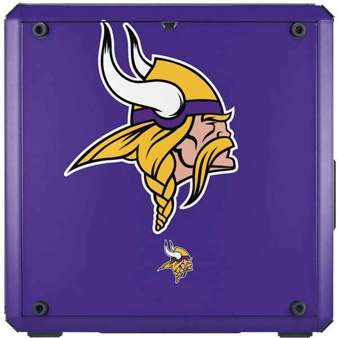 NFL Minnesota Vikings Retro Logo Cooler Master MasterBox Q300L Mini Tower Skin