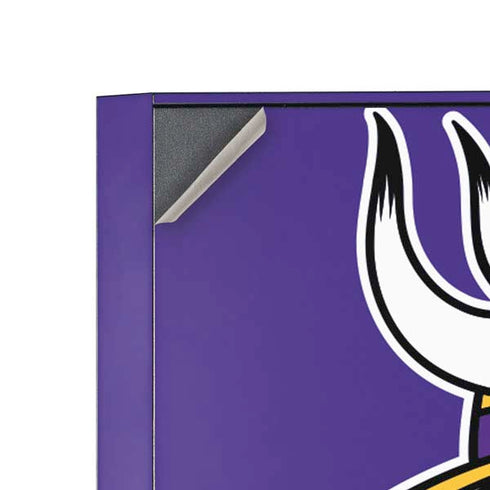 NFL Minnesota Vikings Retro Logo Corsair 4000D Tempered Glass Mid-Tower ATX Case Skin