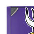 NFL Minnesota Vikings Retro Logo Corsair 4000D Tempered Glass Mid-Tower ATX Case Skin