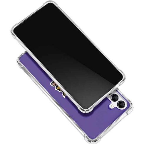 NFL Minnesota Vikings Retro Logo Galaxy A15 5G Clear Case