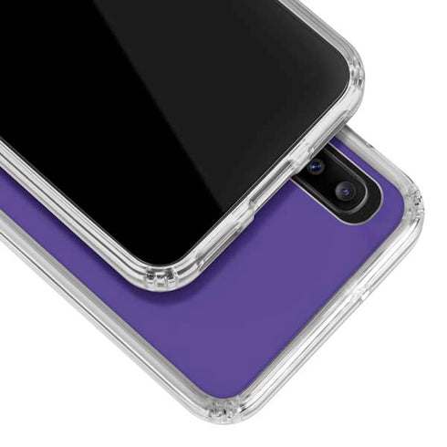 NFL Minnesota Vikings Retro Logo Galaxy A30 Clear Case