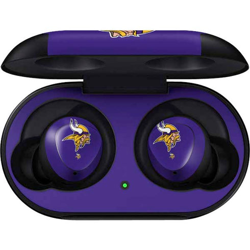 NFL Minnesota Vikings Retro Logo Galaxy Buds Skin