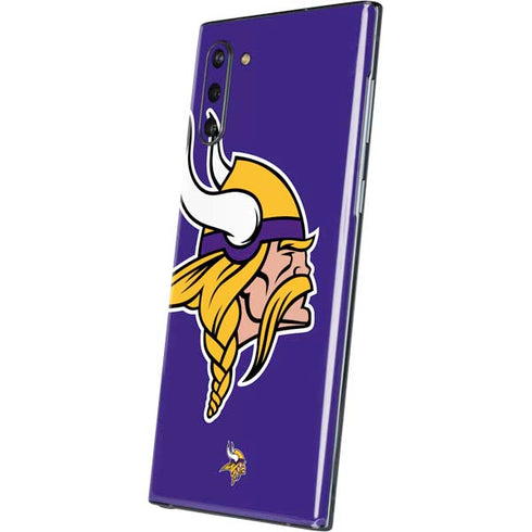 NFL Minnesota Vikings Retro Logo Galaxy Note 10 Skin