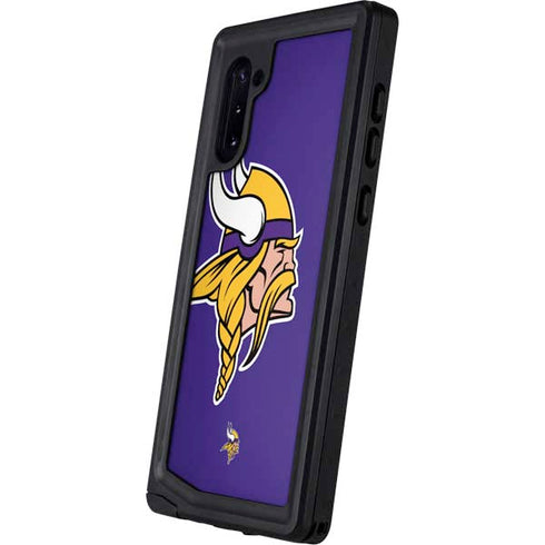 NFL Minnesota Vikings Retro Logo Galaxy Note 10 Waterproof Case