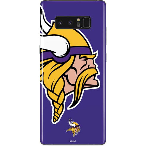 NFL Minnesota Vikings Retro Logo Galaxy Note 8 Skin