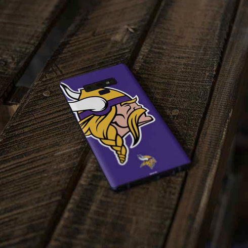 NFL Minnesota Vikings Retro Logo Galaxy Note 9 Skin