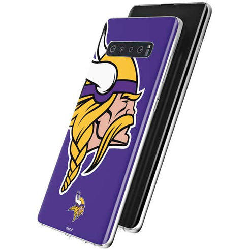 NFL Minnesota Vikings Retro Logo Galaxy S10 Plus Skin