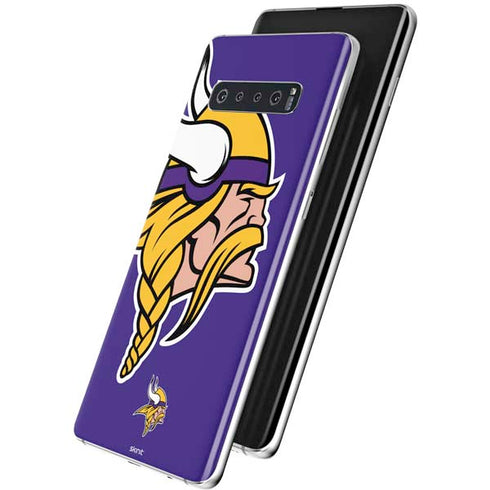 NFL Minnesota Vikings Retro Logo Galaxy S10 Skin