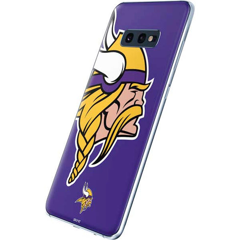 NFL Minnesota Vikings Retro Logo Galaxy S10e Skin