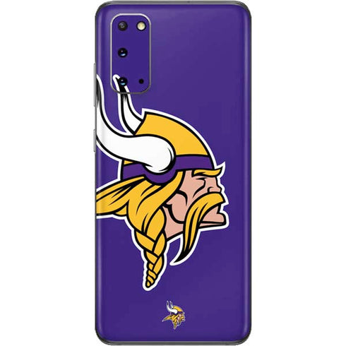 NFL Minnesota Vikings Retro Logo Galaxy S20 Skin
